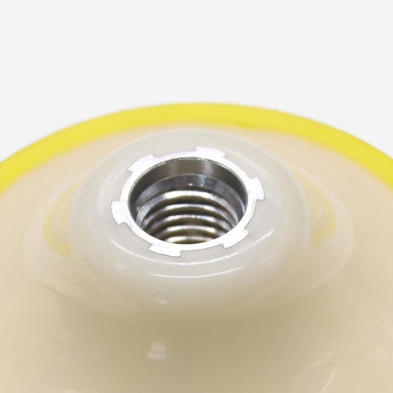 ComeFloor وسادة دعم دوارة بحجم 5 بوصة مع خطاف وحلقة، وسادة دعم بخيط 5/8"-11 لآلة التلميع الدوارة - Image 5